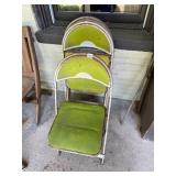 VINTAGE GREEN CHAIRS