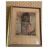 CAMPBELL PRINTS INC, THE RUNAWAY, VTG PRINT,