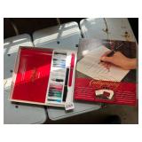SHEAFFER CALLIGRAPHY SET, INCLUDES TWO FOUNTAIN