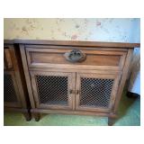 PR WOOD NIGHTSTANDS, SINGLE DRAWER, LOWER CABINET