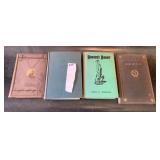 VTG HARDCOVER BOOKS, INCLUDES AT THE BACK OF THE