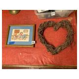 FRAMED PRINT TITLED GRANDMA