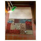 ACCENT RUGS, TEXTURED BEIGE BATH MAT, MULTICOLOR