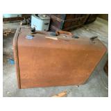 SAMSONITE VTG HARDSHELL SUITCASE, TAN FAUX
