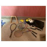 RACKETS ETC.
