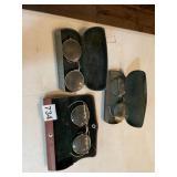 VTG EYEGLASSES, GOLD-FILLED FRAMES, ROUND LENSES,