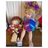 ASHTON-DRAKE CARLY DOLL, RUSS JESSICA DOLL,