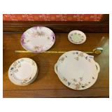 ROYAL ALBERT AND NORITAKE PORCELAIN PLATES,