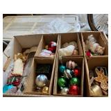 CHRISTMAS ORNAMENT ASSORTMENT, INCLUDES GLASS