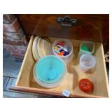 TUPPERWARE STORAGE CONTAINERS, NESTING BOWLS,