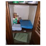 BATHROOM CLOSET ASSORTMENT, INCLUDES CLEANSER,