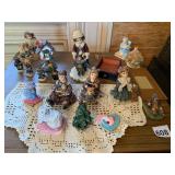 COLLECTIBLE FIGURINES, RESIN, ASSORTED THEMES,
