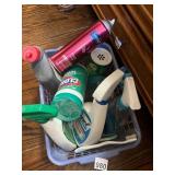 ASSORTED HOUSEHOLD CLEANERS, INCLUDES SUAVE