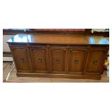 DREXEL SIDEBOARD, WALNUT CONSTRUCTION, FIVE