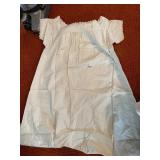 VTG LINEN NIGHTGOWN W/ EYELET TRIM, ASSORTED