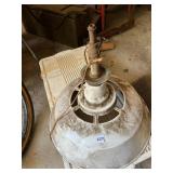 VTG INDUSTRIAL ENAMEL PENDANT LIGHT, WHITE