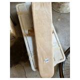 VTG WOODEN SLEEVE IRONING BOARD, FOLDING DESIGN,