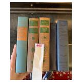 VTG HARDCOVER LITERATURE BOOKS, INCLUDES THE GOWN