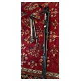 QUALIDE AND TITAN II TRIPODS, METAL CONSTRUCTION,