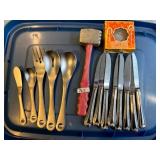 GORHAM STAINLESS STEEL FLATWARE, RW STAINLESS