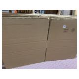 CORRUGATED CARDBOARD FLAT-PACKED. 20' X 20' X 4'