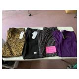 DIANE GILMAN LEOPARD PRINT PANTS, DIANE GILMAN
