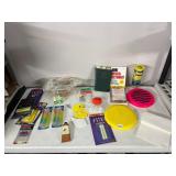 ASSORTED HOUSEHOLD ITEMS, MEDICAL DICTIONARY,