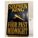STEPHEN KING FOUR PAST MIDNIGHT, HARDCOVER NOVEL,