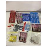ASSORTED CANDLE LIGHT BULBS, CHANDELIER BULBS,
