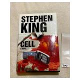 STEPHEN KING CELL, HARDCOVER, SCRIBNER, 2006.