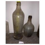ASSORTED GLASS BOTTLES, INCLUDES THE GREAT