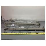 CHROME FINISH RETAIL DISPLAY RACKS, MULTI-HOOK