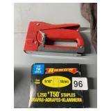 SWINGLINE HEAVY DUTY TACKER, RED METAL