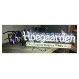 HOEGAARDEN NEON SIGN, METAL FRAME, NEONPRO POWER