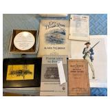 COLLECTION OF EPHEMERA, MUSIC SHEETS, AND SIGNED