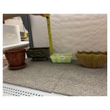 CERAMIC PLANTERS, ASSORTED STYLES, INCLUDES MCP