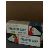 SYLVANIA PROJECTOR LAMPS, DAG, BLUE TOP, 500