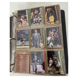 FLEER 1992-93 NBA BASKETBALL CARD ALBUM, INCLUDES