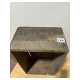 SUNSWEET WOODEN CRATE, CALIFORNIA PRUNE AND