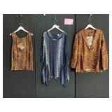 IMAN, GLITTERSCAPE, ASSORTED TOPS, LEOPARD PRINT,