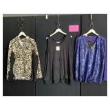 ASSORTED TOPS AND JACKET, SUSAN GRAVER ANIMAL