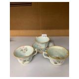 ADAMS CALYX WARE TEA SERVICE, TEAPOT, TEACUPS,