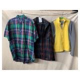 RALPH LAUREN PLAID SHIRT, BACKPACKER PLAID