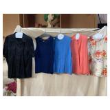 ASSORTED LADIES TOPS, INCLUDES ST. JOHN KNIT