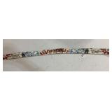 EXPRESS LEATHER BELT, EMBROIDERED ANGELS OF GLORY