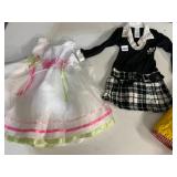 ASSORTED INFANT CLOTHING, INCL PLAID DRESS, TULLE