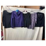 ASSORTED LADIES TOPS, SWEATERS, CARDIGANS,