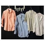 ASSORTED MENS DRESS SHIRTS, CROFT & BARROW,
