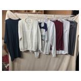 ASSORTED MENS SWEATSHIRTS AND LONG SLEEVE SHIRTS,