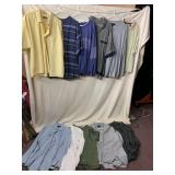ASSORTED MENS SHIRTS, INCLUDES DAVID TAYLOR